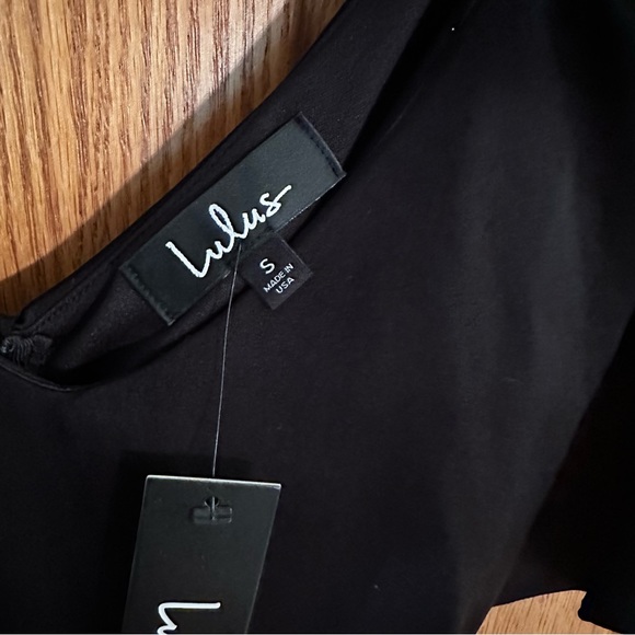 Lulu's Black Ruffled Jumpsuit - Picture 4 of 11